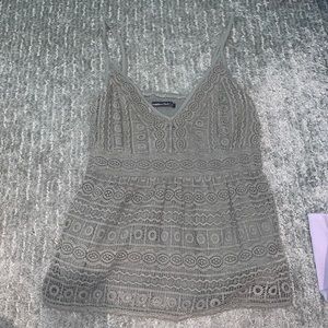Abercrombie & Fitch green tank top